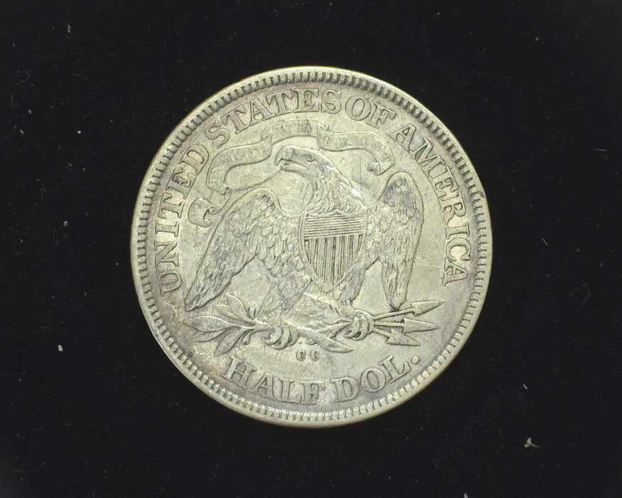 1875 CC Seated Liberty Half Dollar VF - US Coin