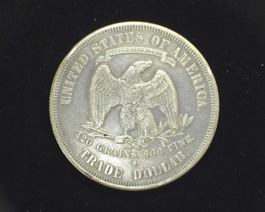 1877 S Trade Dollar VF - US Coin