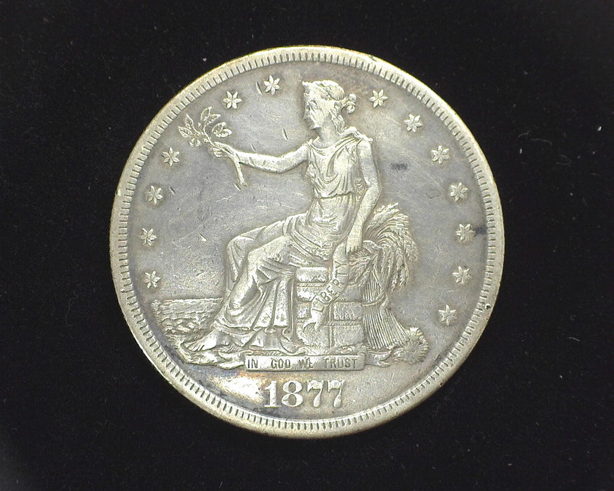 1877 S Trade Dollar VF - US Coin