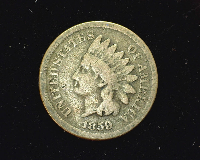 1859 Indian Head Penny/Cent G - US Coin