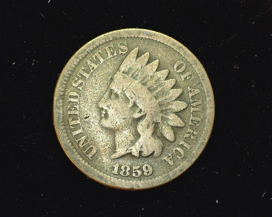 1859 Indian Head Penny/Cent G - US Coin
