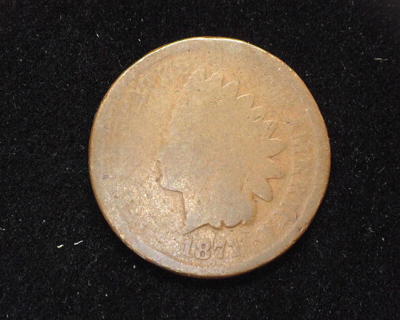 1871 Indian Head Penny/Cent AG/G - US Coin
