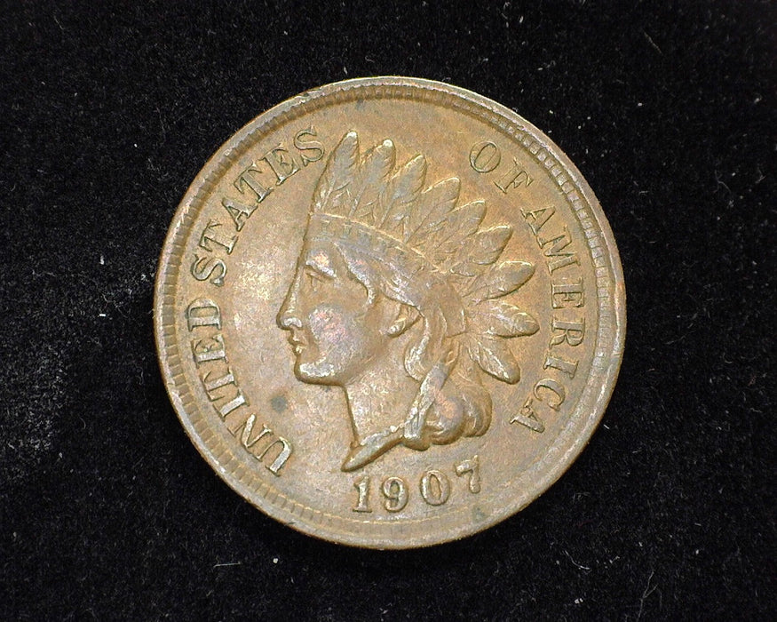 1907 Indian Head Penny/Cent XF-40 - US Coin