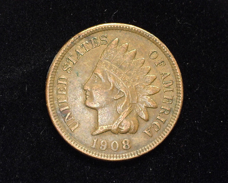 1908 Indian Head Penny/Cent XF-40 - US Coin