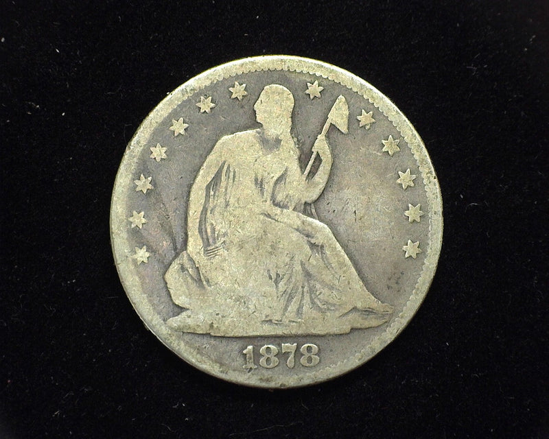 1878 Liberty Seated Half Dollar G - US Coin
