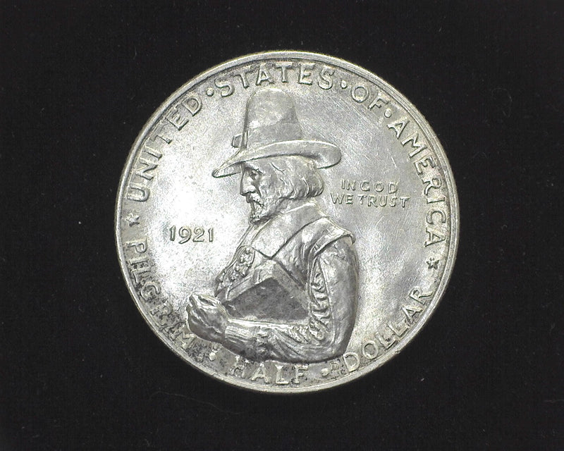 1921 Pilgrim Commemorative BU Choice - US Coin