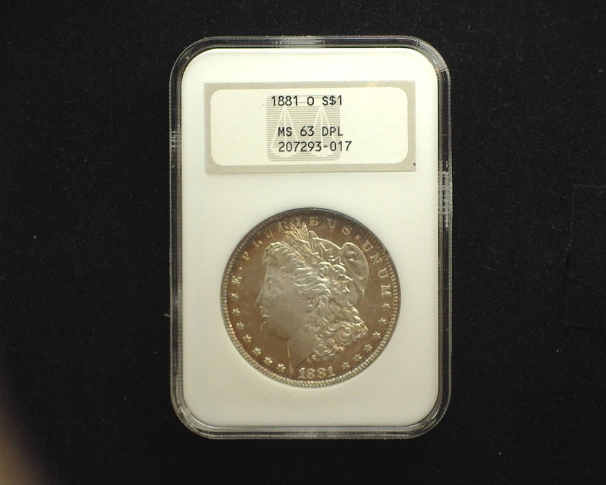 1881 O Morgan Dollar NGC MS63 DPL - US Coin