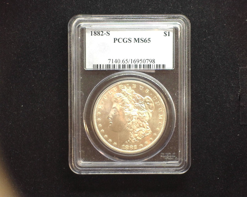 1882 S Morgan Dollar PCGS MS65 - US Coin