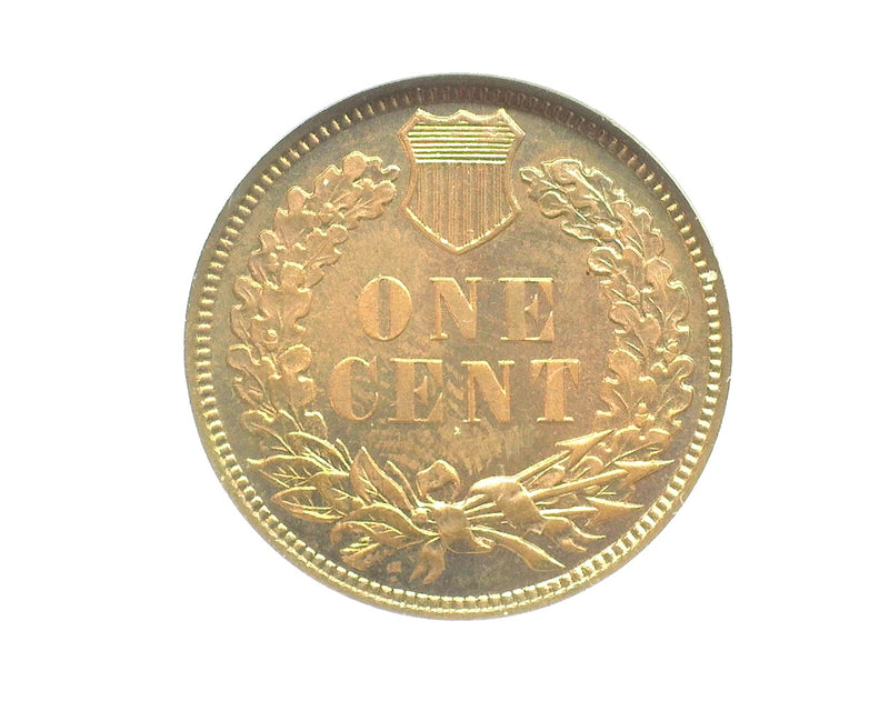 1883 Indian Head NGC PF65 RB Penny/Cent - US Coin