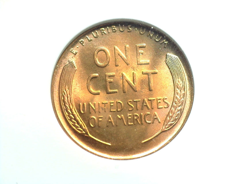 1942 D Lincoln Wheat Penny/Cent ANACS MS66 Red - US Coin