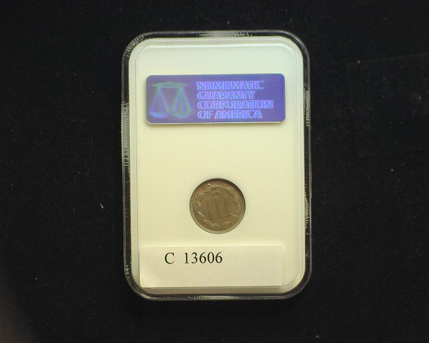 1883 Three Cent Silver NGC PF64 - US Coin