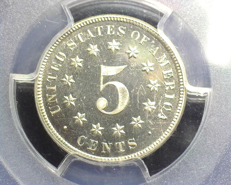 1876 Shield Nickel PCGS PR66 CAM - US Coin