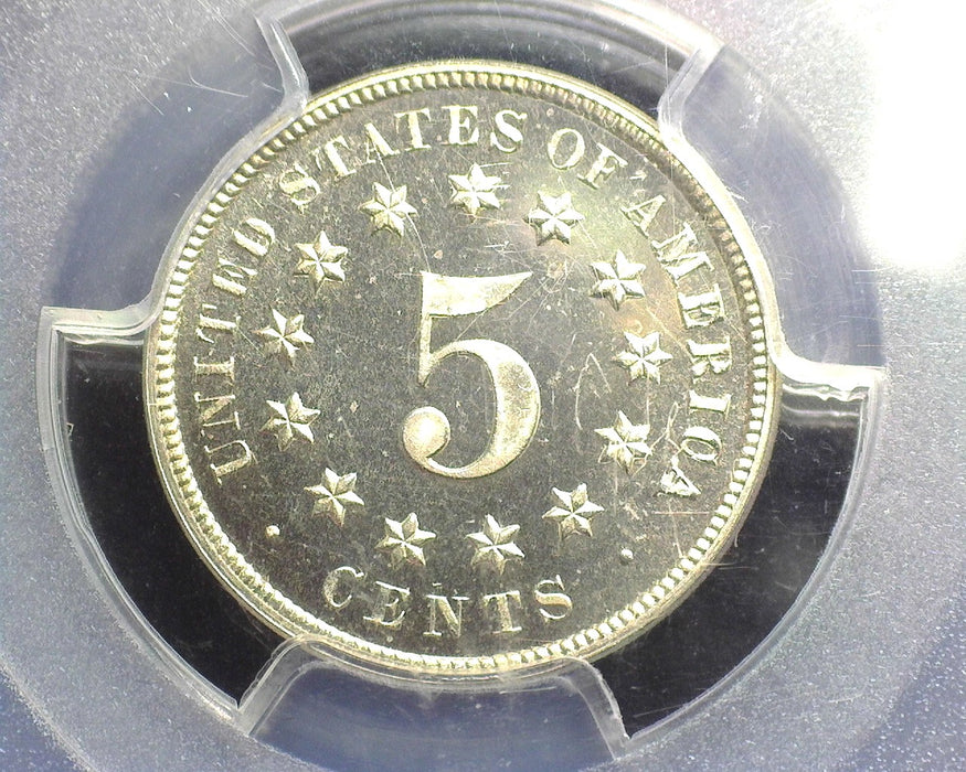 1876 Shield Nickel PCGS PR66 CAM - US Coin