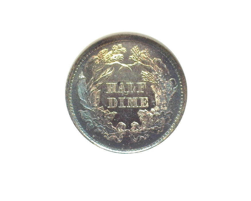 1872 Liberty Seated Half Dime PF63 NGC - US Coin