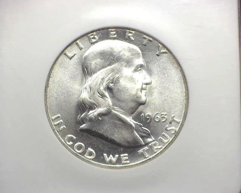 1963 Franklin Half Dollar MS65 NGC - US Coin