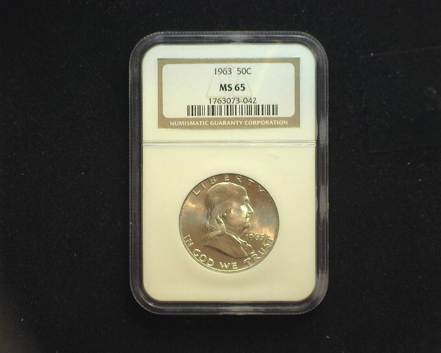 1963 Franklin Half Dollar MS65 NGC - US Coin