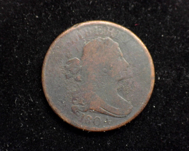 1804 Classic Head Half Cent VG Environmental damage - US Coin