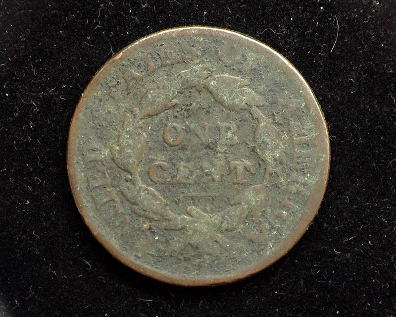 1817 13 star Classic Head Large Cent Environmental damage. G - US Coin
