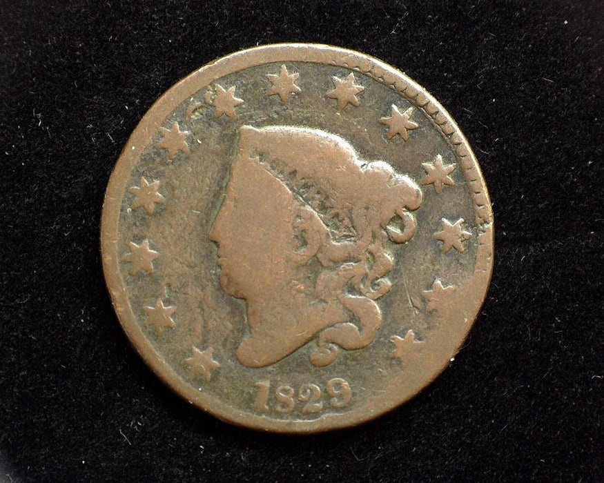 1829 Large Cent Classic Cent G - US Coin