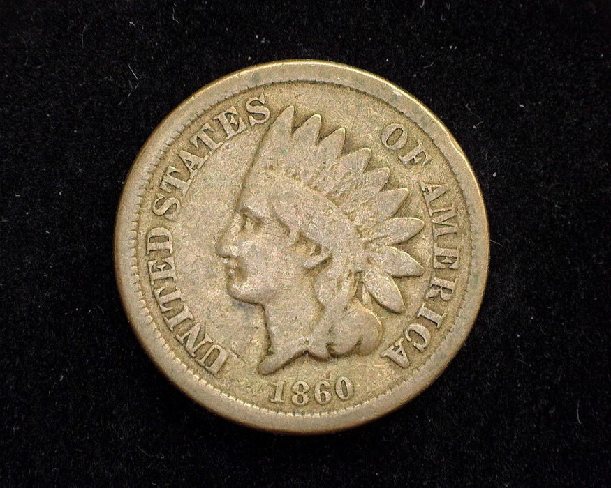 1860 Indian Head Penny/Cent G - US Coin
