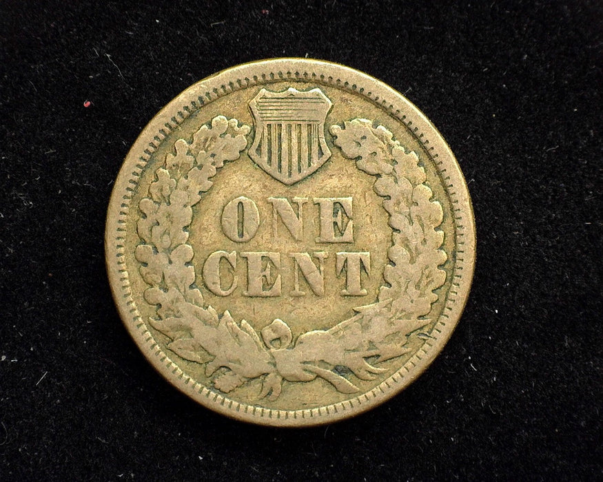 1862 Indian Head Penny/Cent F - US Coin