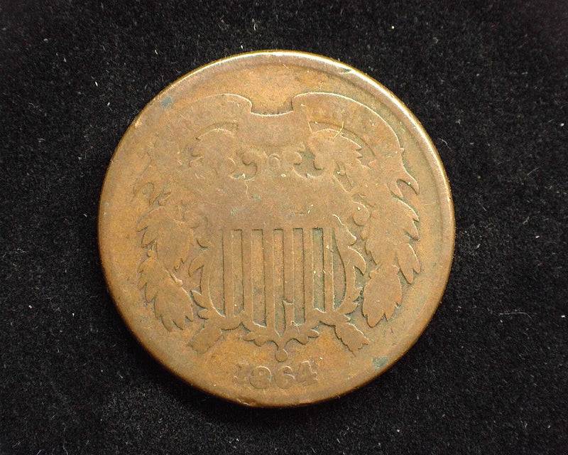 1864 Two Cent Piece G - US Coin