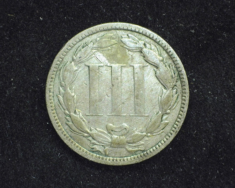 1873 Three Cent Nickel F - US Coin