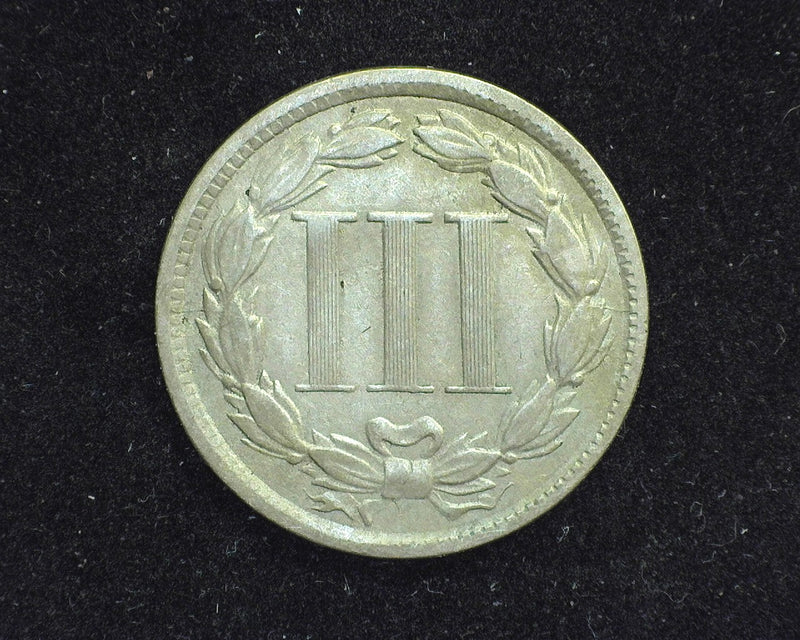1881 Three Cent Nickel F - US Coin