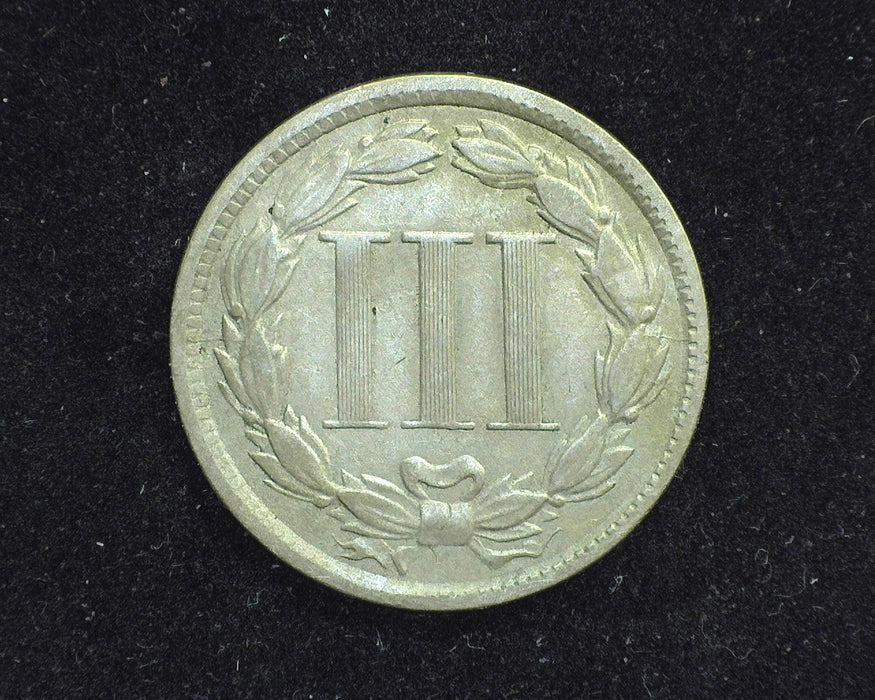 1881 Three Cent Nickel F - US Coin