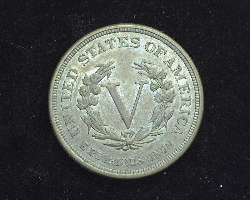 1883 Liberty Head Nickel AU No Cents - US Coin