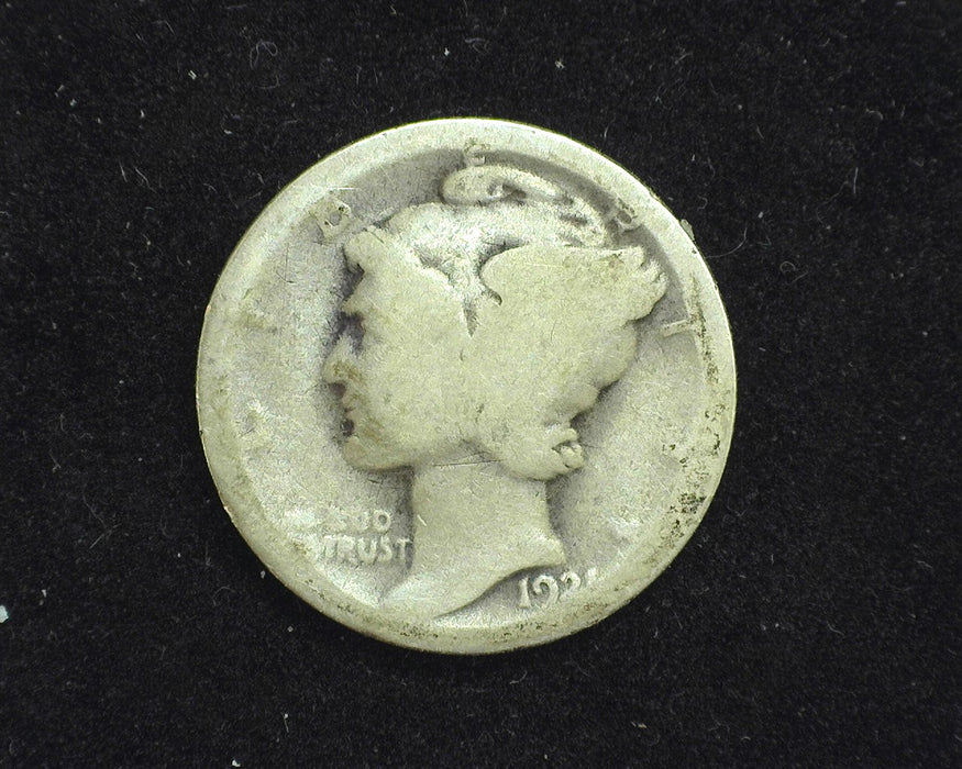 1921 Mercury Dime AG - US Coin