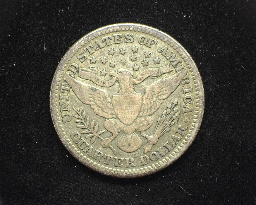 1907 O Barber Quarter F - US Coin