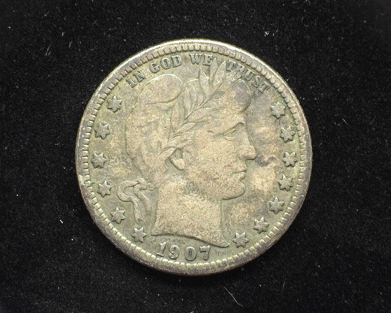 1907 O Barber Quarter F - US Coin