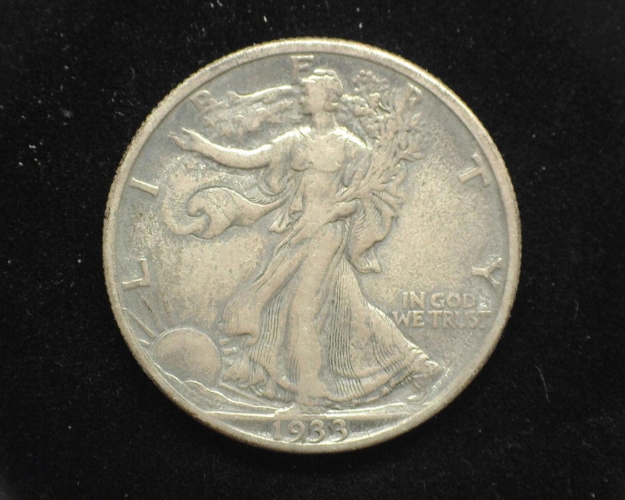 1933 S Liberty Walking Half Dollar VF - US Coin
