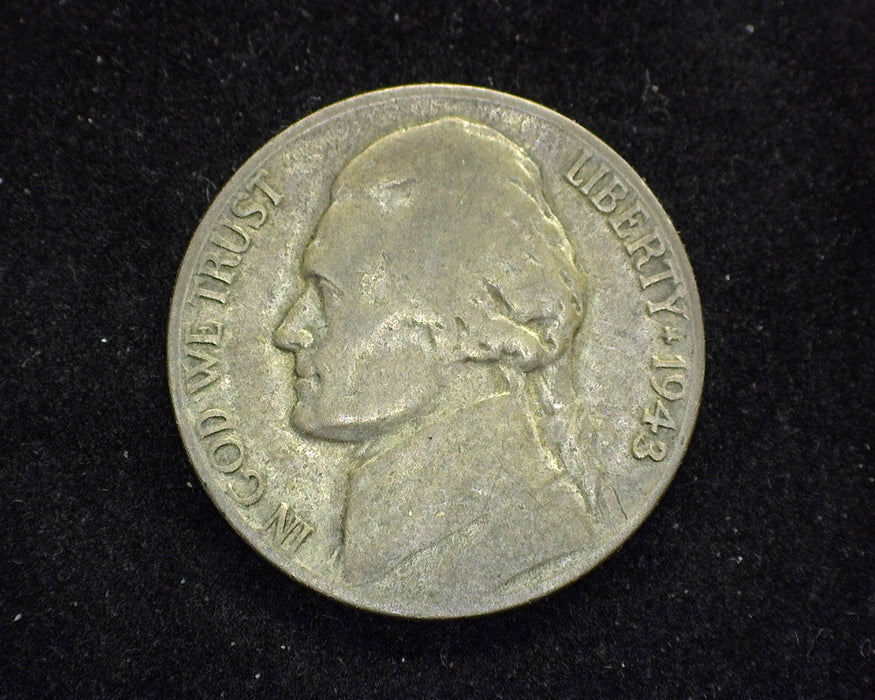 1943/2 Jefferson Nickel F - US Coin