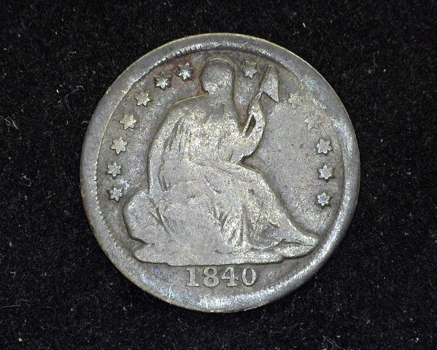 1840 Capped Bust Half Dime G - US Coin