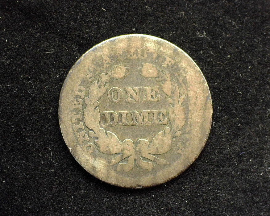 1853 Arrows Liberty Seated Dime AG - US Coin