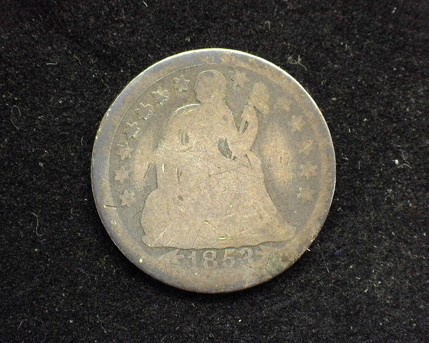 1853 Arrows Liberty Seated Dime AG - US Coin