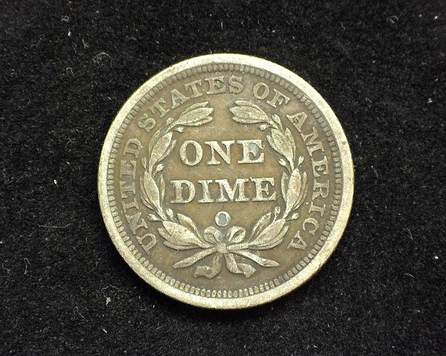 1857 O Liberty Seated Dime VF - US Coin