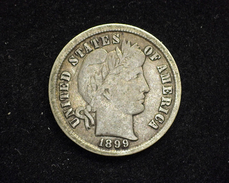 1899 Barber Dime F - US Coin