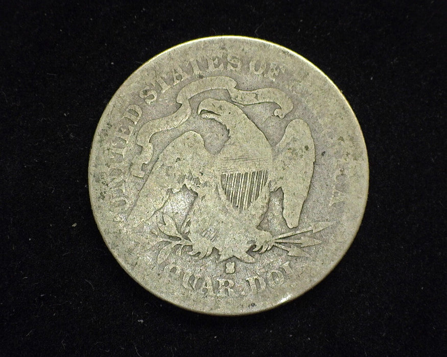 1877 S Liberty Seated Quarter G - US Coin