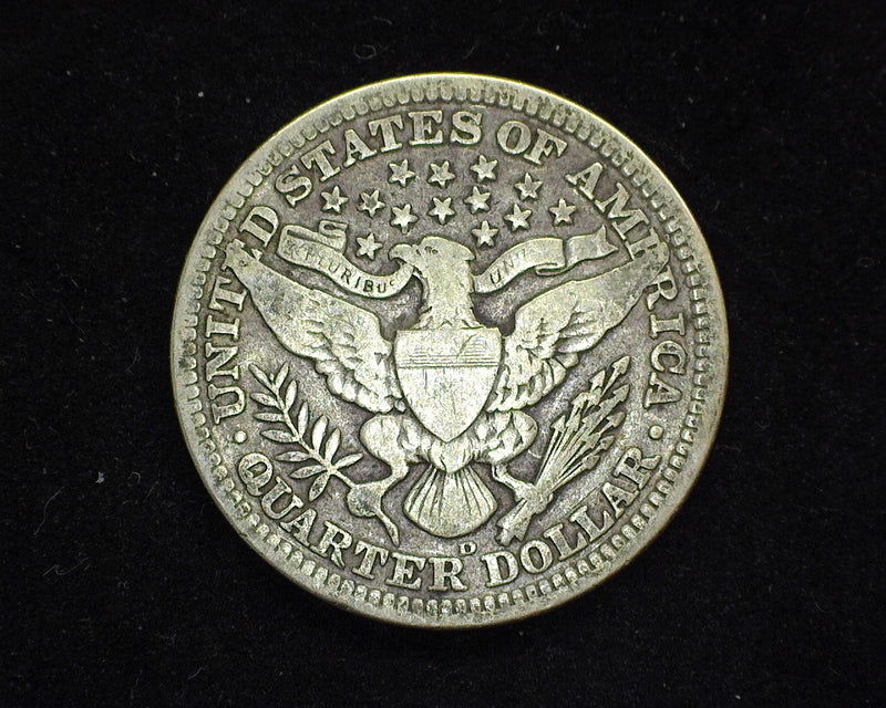 1909 D Barber Quarter VG/F - US Coin