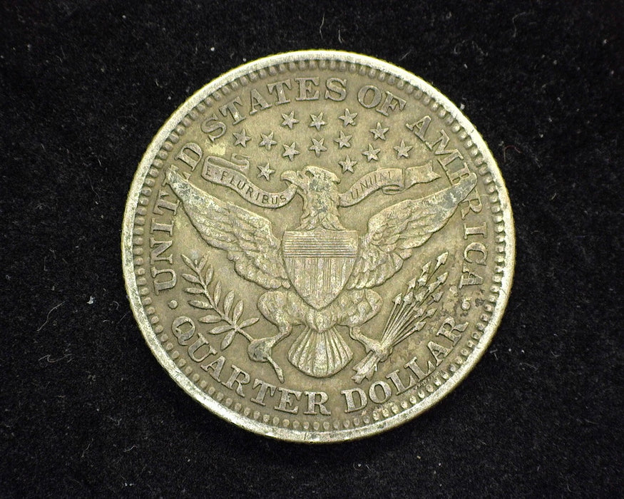 1912 Barber Quarter XF Scratches - US Coin