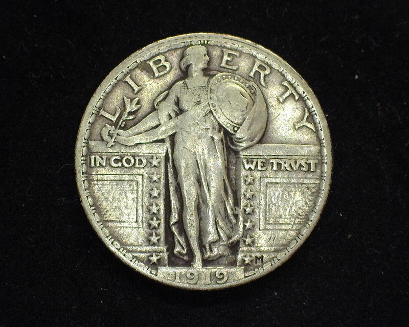 1919 Standing Liberty Quarter F - US Coin