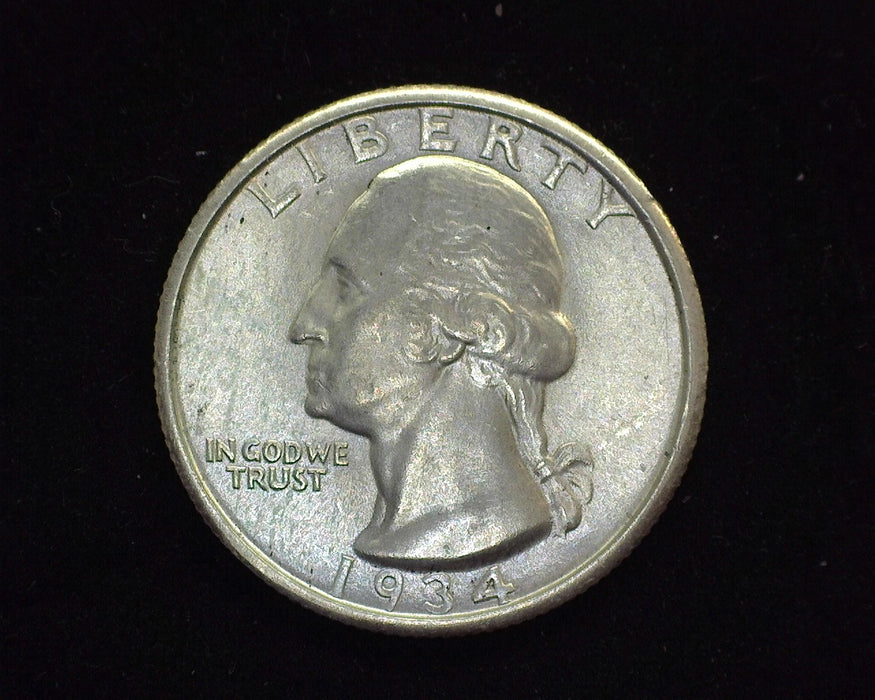 1934 Washington Quarter BU Choice - US Coin