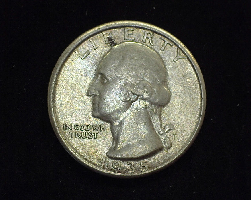 1935 Washington Quarter AU - US Coin