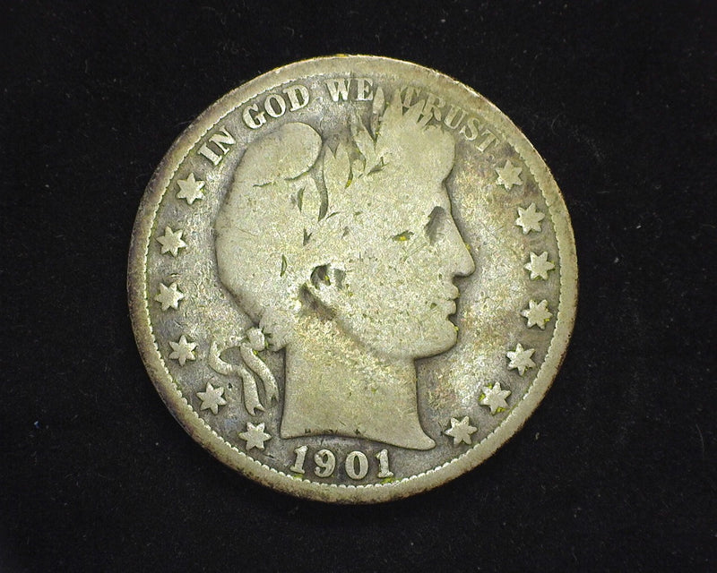 1901 S Barber Half Dollar G - US Coin
