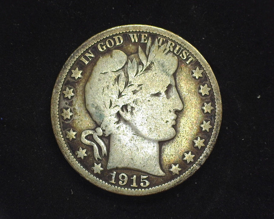 1915 S Barber Half Dollar VG - US Coin