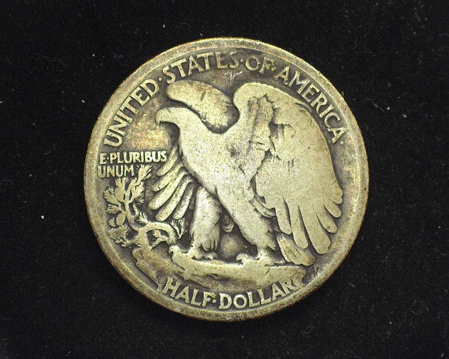 1916 D Liberty Walking Half Dollar VG - US Coin