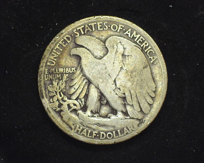 1917 S Obverse Liberty Walking Half Dollar VG - US Coin